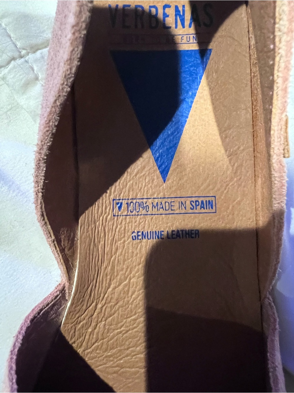 Verbenas Women’s Pink Suede Espadrille Slip-Ons Size 41 (US 10). - Picture 5 of 8